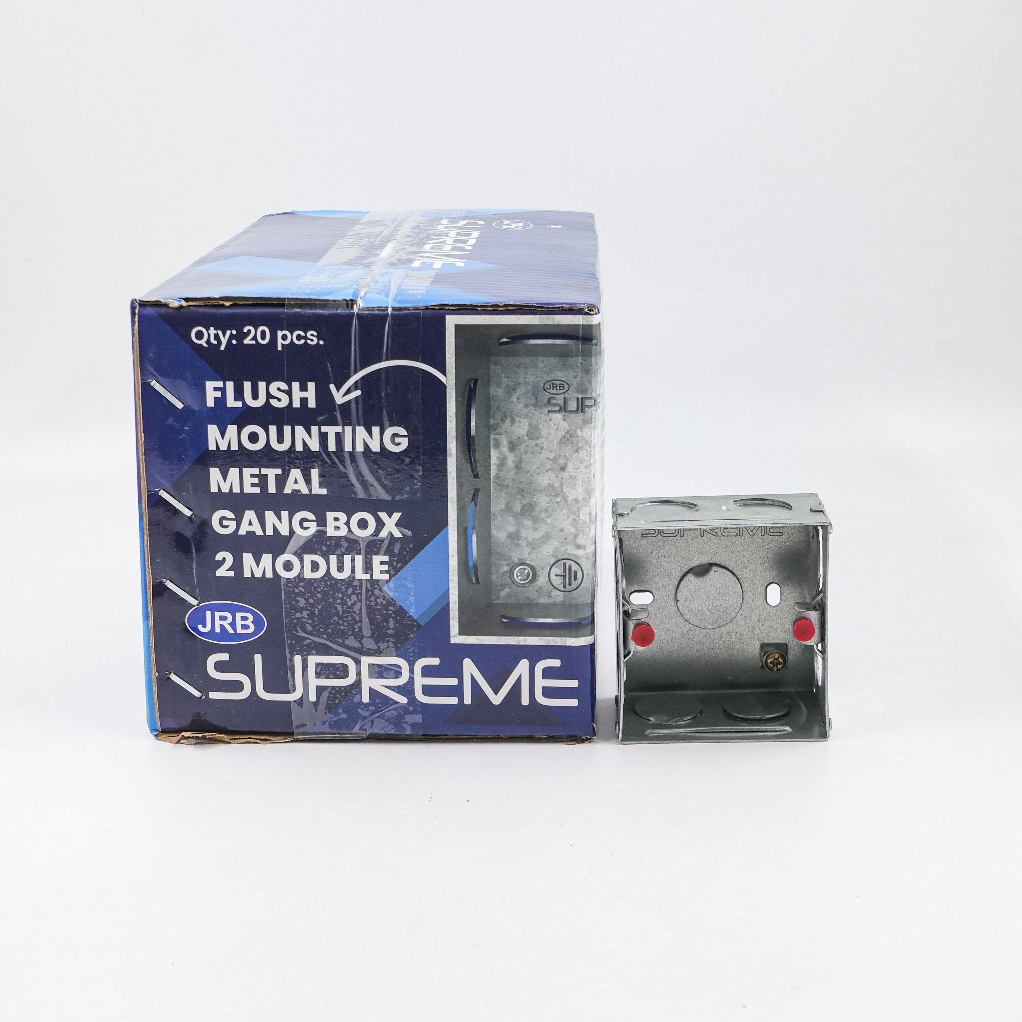 JRB Suppreme - 2 Module Metal Box